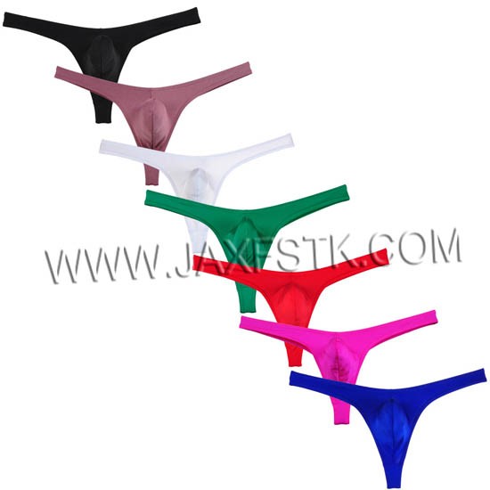 New Men's Bikini Thong Underwear Thicken Spandex Pouch T-Back Pants Mini Briefs G-String