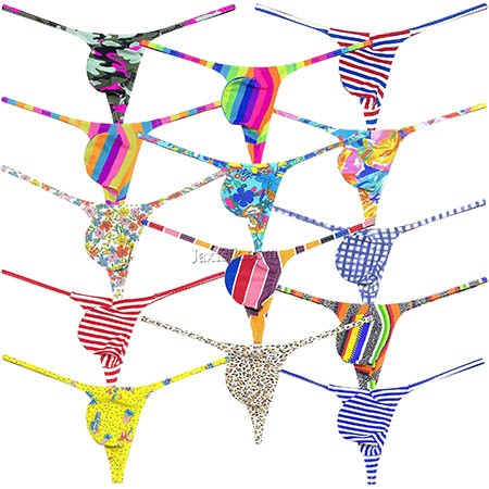 Men's Bodybuilding Physique Posing Thong Contour Pouch String Tangas Jockstrap Men Lingerie Sexy Underwear MU53-J