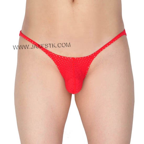 Men's Briefs Breath Holes Bikini Stretch Underwear Bulge Pouch Micro Briefs