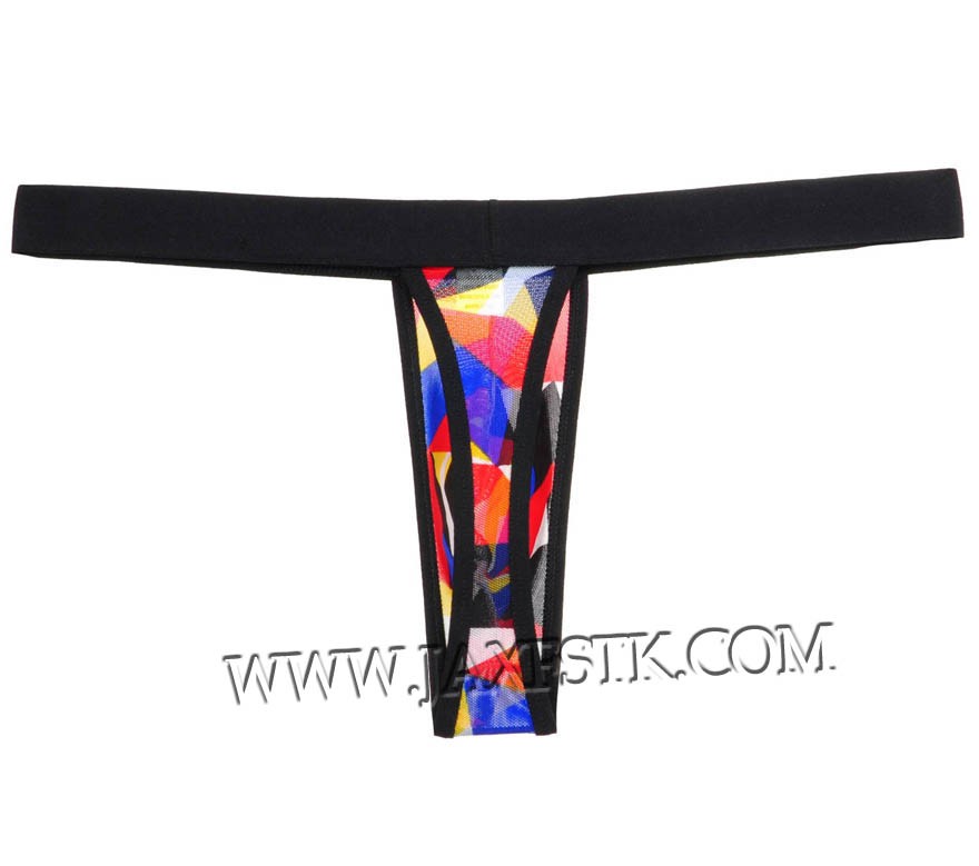 Sexy Men Bikini Body T-Back Underwear Bulge Pouch Elastic Soft Micro Thong Pants