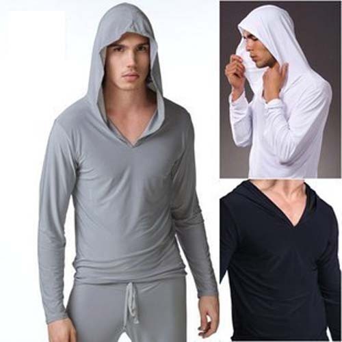JAXFSTK Men's Hoodie Tee Casual long sleeve Tshirts Collection MU520