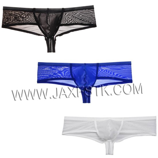 Sexy Men Underpants Bikini Underwear Mini Gauze Boxers Shorts Super Soft Cheeky Gay Underwear