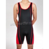 Мужчины Сплетение Жилет Bodysuit Супер Упругие Борьба Купальники Band Ноги Спорт Leotard MU401