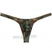 Sexy U-Brief Camouflage Men’s Bulge Pouch T-Back Underwear Thong Bikini MU331 M L XL