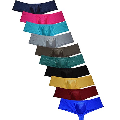 Sexy Underwear  Men's Boxers Hipsters Pouch Trunk Male Cheeky Bikini Shiny Boxer Briefs TS717-10N