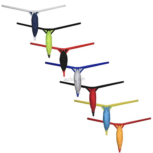 Men Tear Drop Micro G-String Underwear Breathable Mini Bikini T-Back Pouch Tanga MU142