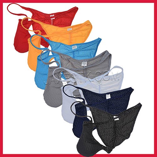 Sexy Men Underwear Breathing Hole Bikinis Breathable Nylon Briefs Men Pouch Bikini Low Waist Men Underwear Mens Bulge Pouch TS975
