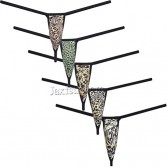 Men's Leopard String Thong Back Triangle Tangas Underwear Male Pouch Jockstrap MU08B