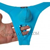 Hot Men's Bolas Agujero Tanga Nuts Out Ropa interior Modal Pouch T-Back Modal Trunks Talla M L XL Oferta 5 colores disponibles MU415