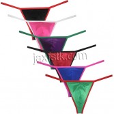 Sexy Spandex Hipster Panties Underwear Stretchy T-back Mens Thongs And G strings Men's String Bikini Thong Jockstrap MU2226