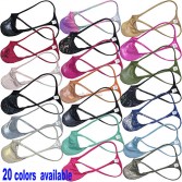 Men's Gloss Wet Look String Thong Underwear Male Pouch Swim Bikini Posing Tangas Size M L XL MU293B 20 Colors for Choose