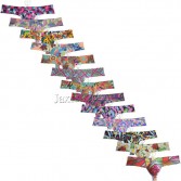 Men Swimwear Skimpy Briefs Swim Trunks 1/3 Rear Brazilian Mini Surf Board Cheeky MU29-A
