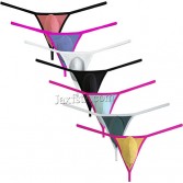 Men's Micro Bikini Skimpy Pouch Enhancing Lingerie Breathable G-String Underwear MU667 M L XL 7 Colors For Choose