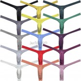 Extreme Slim T-back Male Pouch Enhancing Thong Underwear Shiny Bikinis for Men MU681 M L XL 15 Colors for Choose