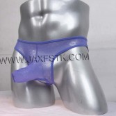 Men Jacquard Briefs Long Pouch Male Lace Nuts Out Briefs Bikini gay men Briefs jock strap underwear