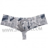 Sexy Men Pants Bikini Mini Boxers Men's Super Soft & Smooth The Newspaper Printed Underwear