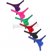 Sexy Men's lossy Thong Underwear Stretchy Ice Silk T-back Hipster Enhance Pouch Tangas Jockstrap Men Lingerie Man Thong MU2223