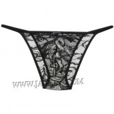 Men's See-through Lace String Bikini Briefs Underwear Skimpy Shorts Thong Pants MU880X