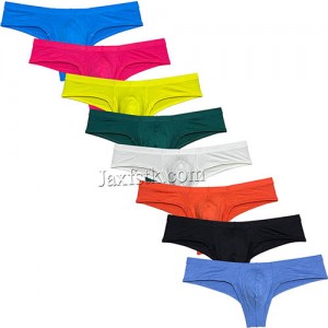 New Sexy Men's Modal Mini Bikini Boxer Briefs Underwear Comfy Enhance Pouch Bikini Boxers Size M L XL MU2133