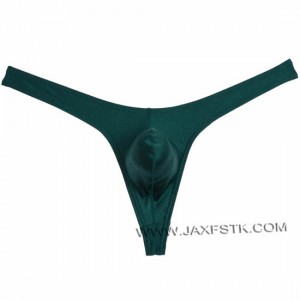 Mens Satin Underwear Shiny Pants G-String  Bulge Pouch Thong Tangas Bikini