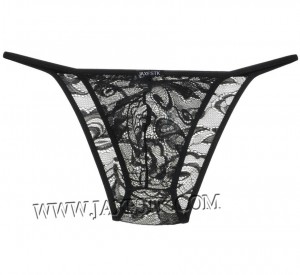 Men's See-through Lace String Bikini Briefs Underwear Skimpy Shorts Thong Pants MU880X
